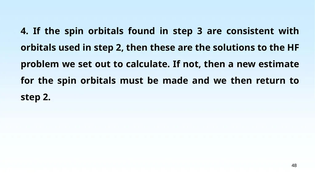 WHAT IS DENSITY FUNCTIONAL THEORY? 1.1 EXAMPLES OF - slide 48 of 55