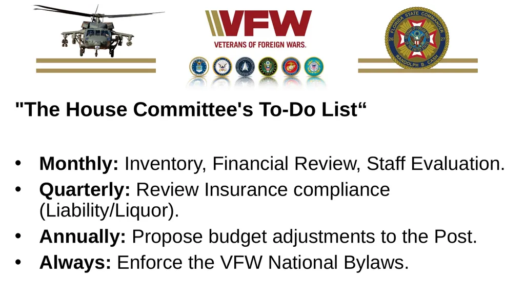 House Committee Overview View the House Committee - slide 12 of 30