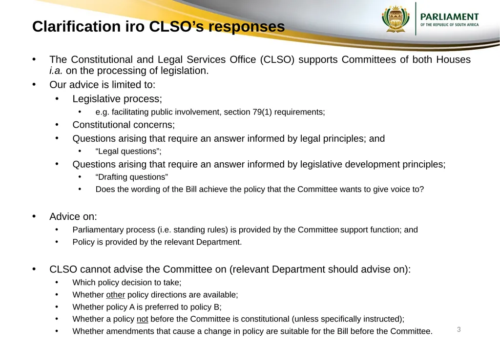 Responses to submissions on Copyright Amendment - slide 3 of 50