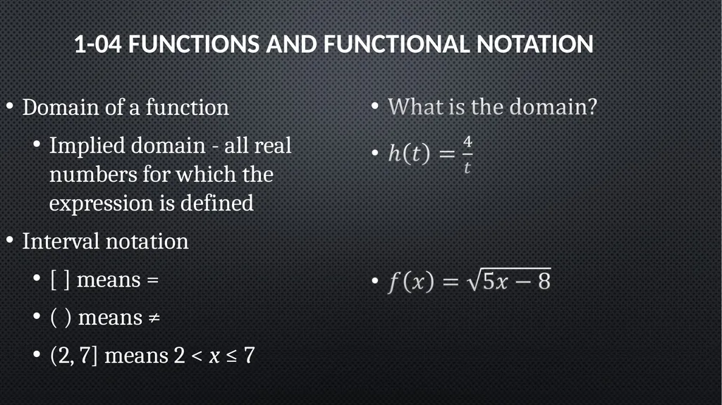 Functions and Graphs Precalculus Chapter 1 This - slide 25 of 63