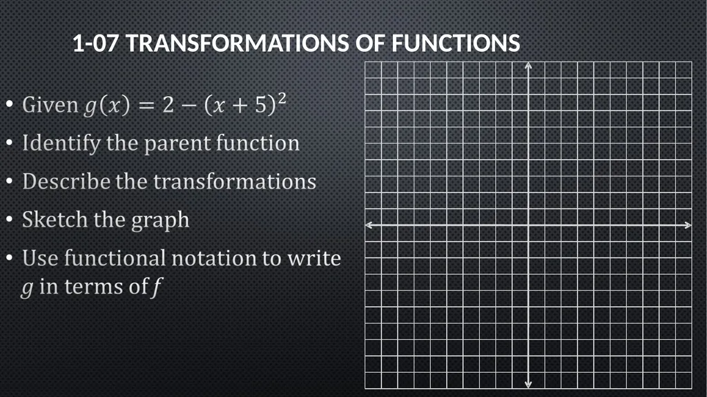 Functions and Graphs Precalculus Chapter 1 This - slide 48 of 63