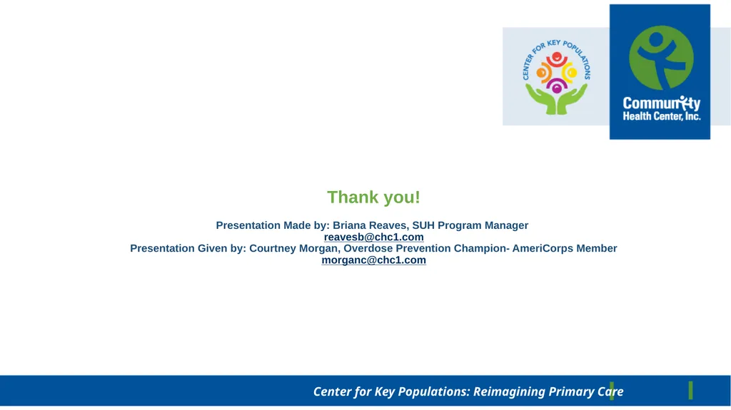 SUH Narcan Presentation Courtney Morgan- - slide 23 of 23