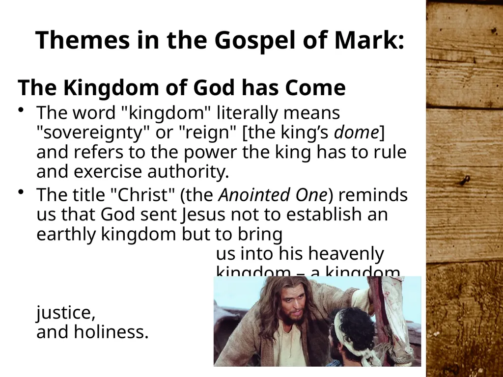 Where is the Gospel of Mark? Find it in the - slide 5 of 12