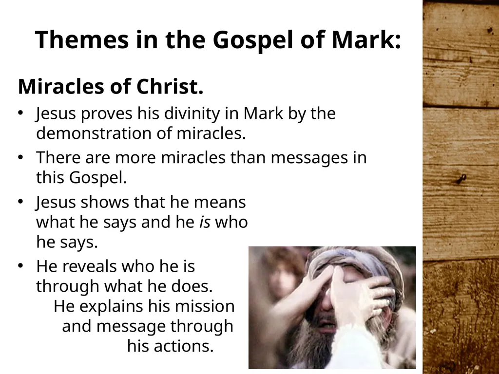 Where is the Gospel of Mark? Find it in the - slide 7 of 12