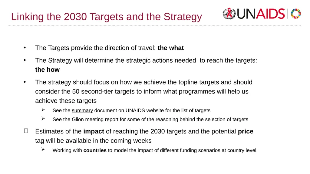 2/04/2025 Global Task Team on Targets - slide 17 of 17