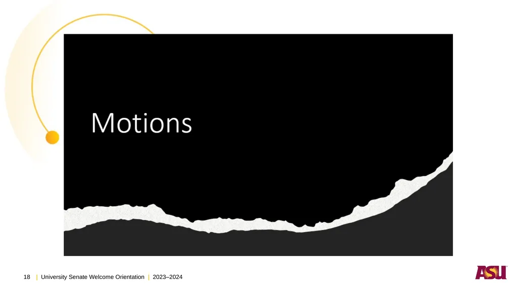 Presenter Denise Bodman Senate Meeting #2 - slide 18 of 18