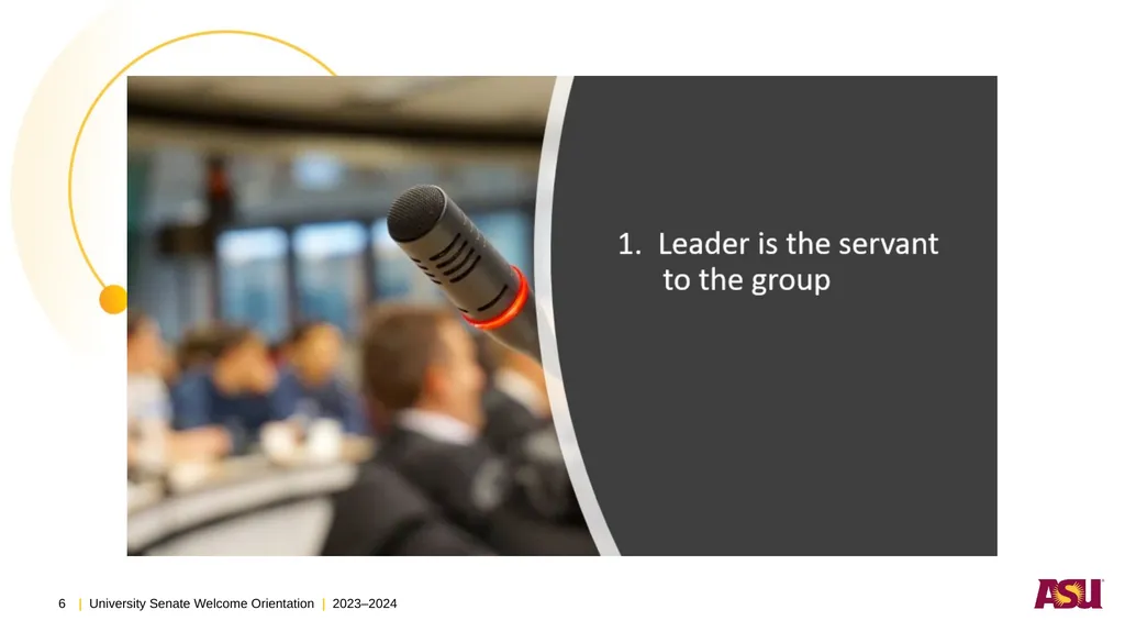 Presenter Denise Bodman Senate Meeting #2 - slide 6 of 18
