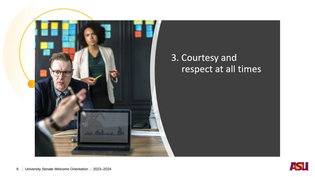 Presenter Denise Bodman Senate Meeting #2 - slide 9 of 18