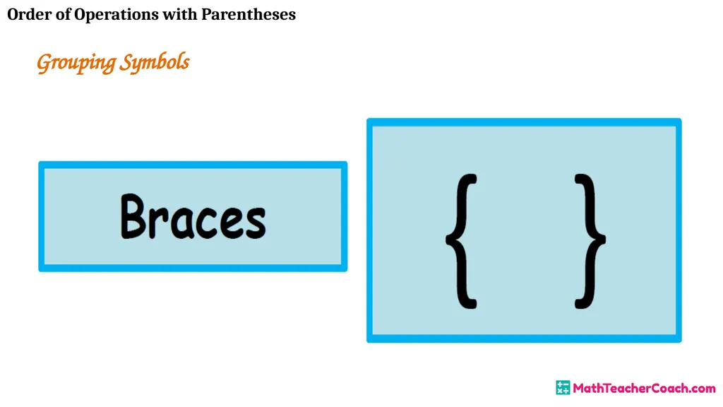 Order of Operations with Parentheses Unit 1 Lesson - slide 10 of 41