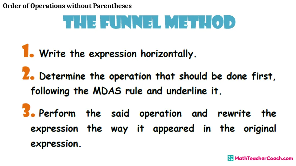 Order of Operations with Parentheses Unit 1 Lesson - slide 32 of 41