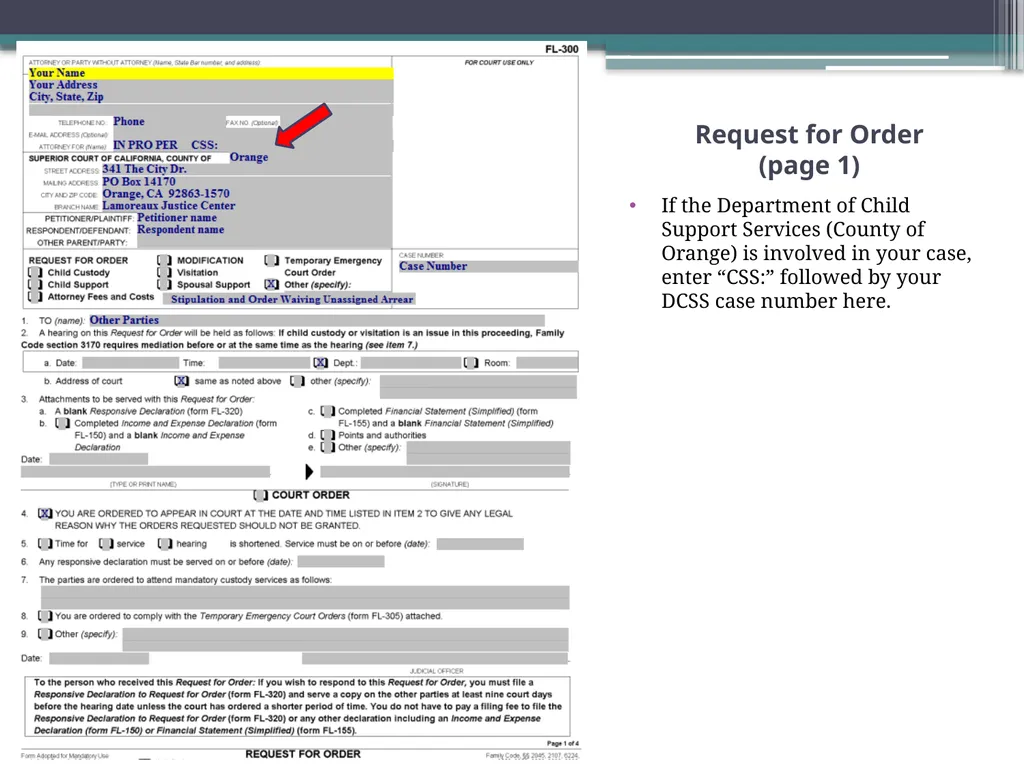How to Prepare a Stipulation and Order Waiving - slide 23 of 71