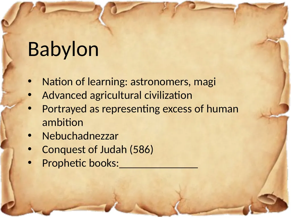 HO Exploring the Old Testament: A Biblical Survey - slide 14 of 24