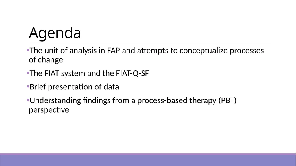 New data & new questions: Examining the FIAT-Q-SF - slide 3 of 23