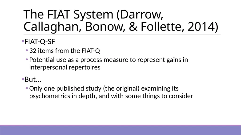 New data & new questions: Examining the FIAT-Q-SF - slide 8 of 23