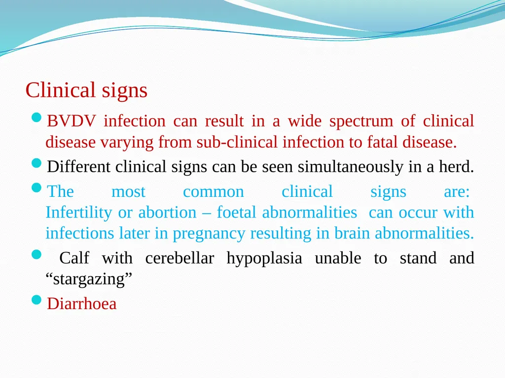 BVD/Mucosal Disease Dr. Bipin Kumar Assistant - slide 9 of 14