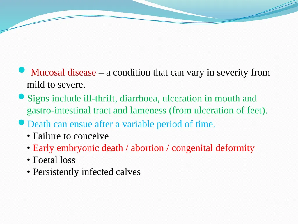 BVD/Mucosal Disease Dr. Bipin Kumar Assistant - slide 10 of 14