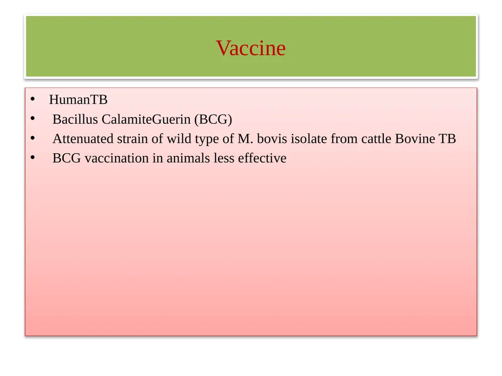 Tuberculosis Dr. Bipin Kumar Assistant Professor - slide 21 of 22