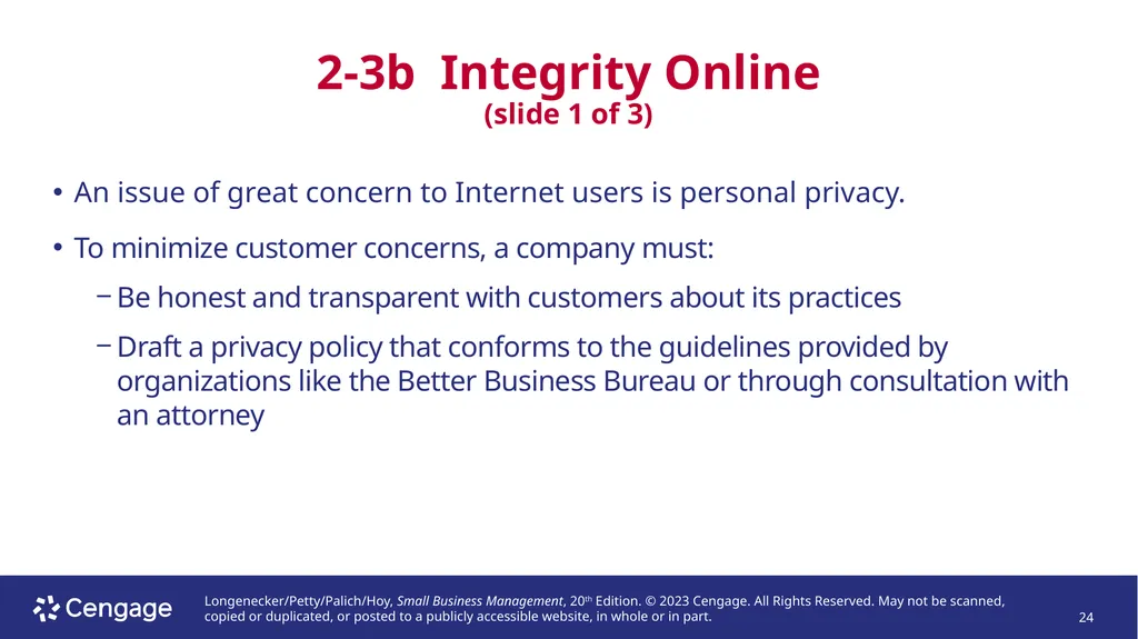 Small Business Management, 20e Chapter 2: - slide 24 of 50
