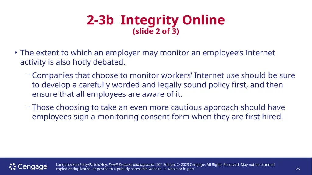 Small Business Management, 20e Chapter 2: - slide 25 of 50