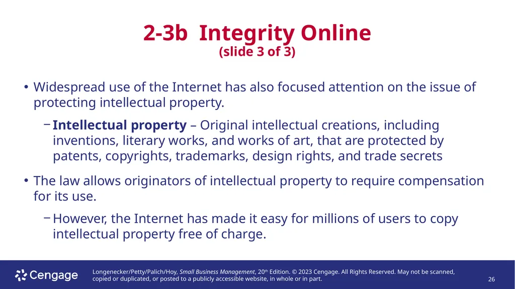 Small Business Management, 20e Chapter 2: - slide 26 of 50