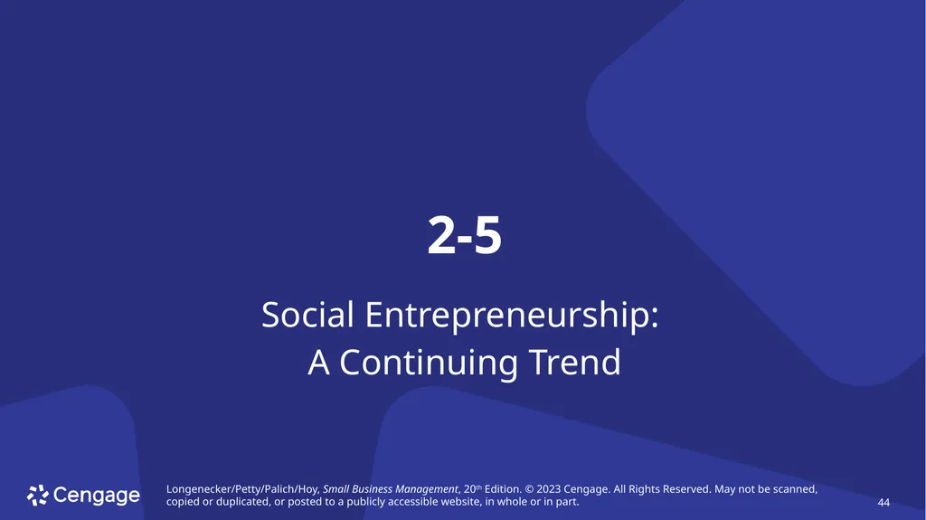 Small Business Management, 20e Chapter 2: - slide 44 of 50