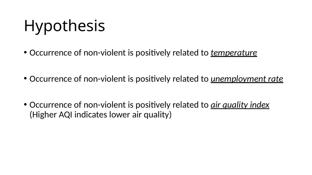 Inference of Non-Violent Crime in Chicago Yuejun - slide 3 of 18