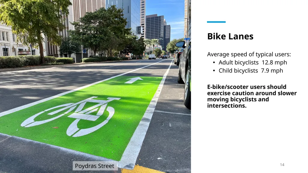 CITY COUNCIL TRANSPORTATION COMMITTEE E-BIKES & - slide 14 of 16