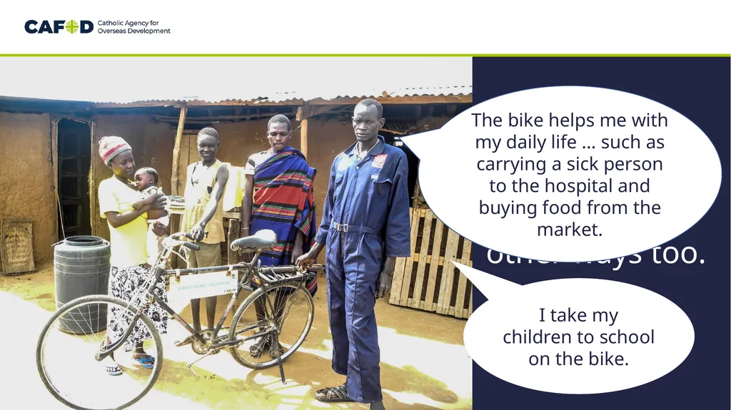Raphael’s Bike This is Raphael. Uganda Raphael - slide 7 of 10