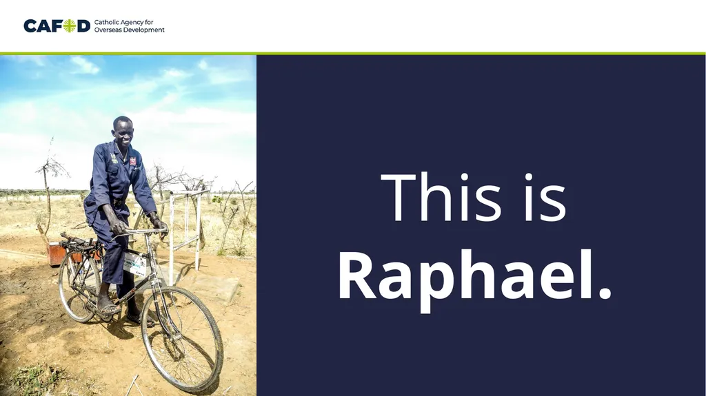 Raphael’s Bike This is Raphael. Uganda Raphael - slide 2 of 10