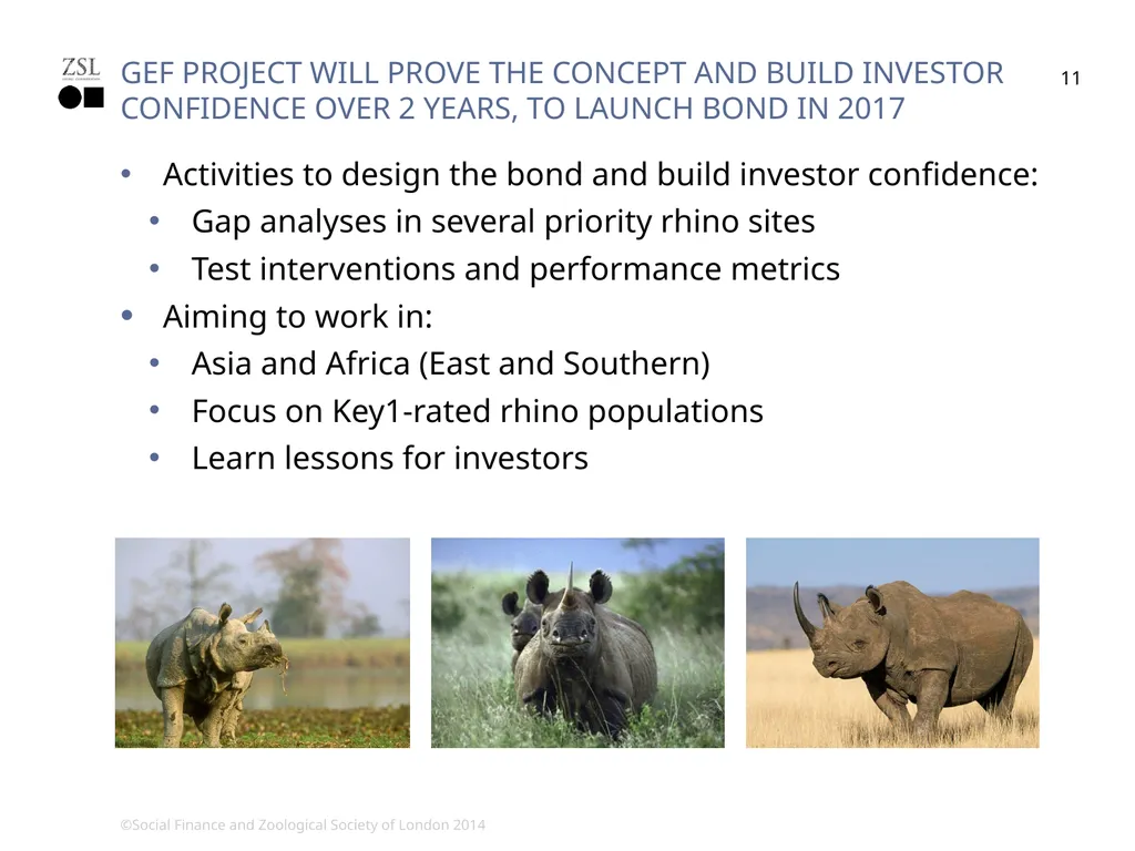rhino impact Bond changing the conservation - slide 11 of 14