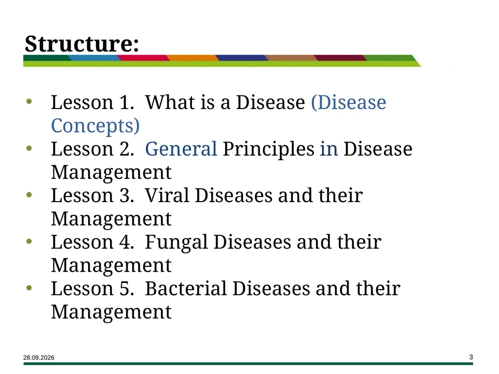 Major Rice Diseases and their Management Learning - slide 3 of 33