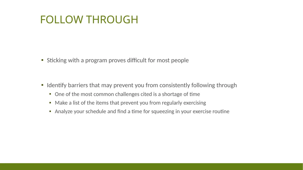 Getting Started WITH A WALKING/JOGGING PROGRAM - slide 8 of 17
