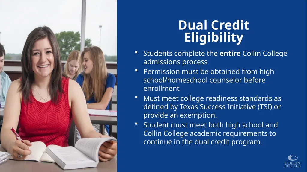 Presented by Dual Credit Special Admissions - slide 8 of 43