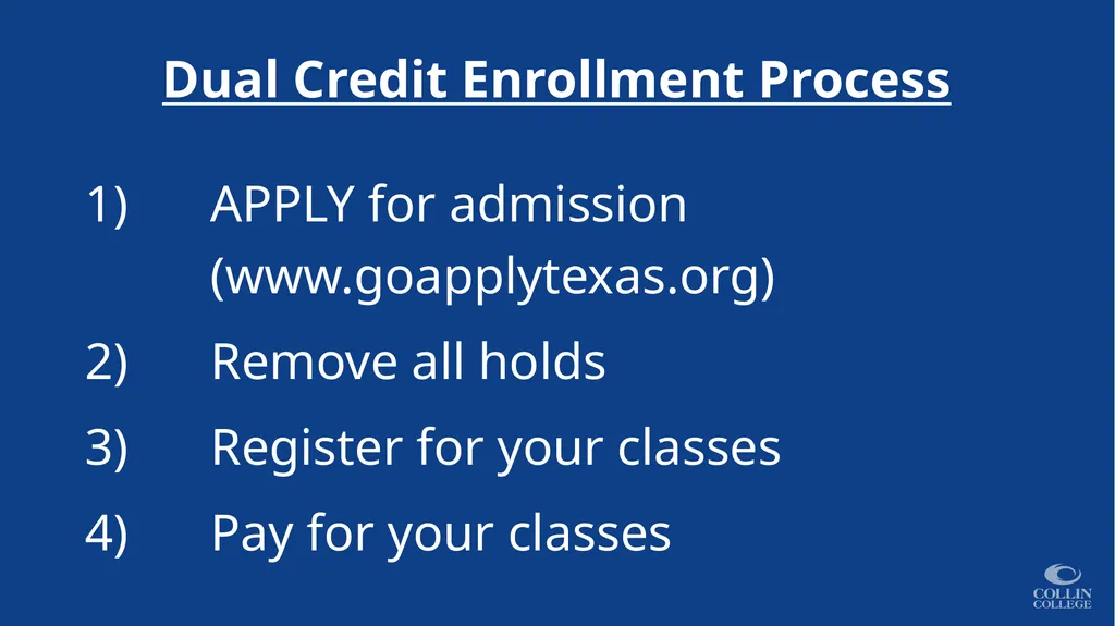 Presented by Dual Credit Special Admissions - slide 11 of 43
