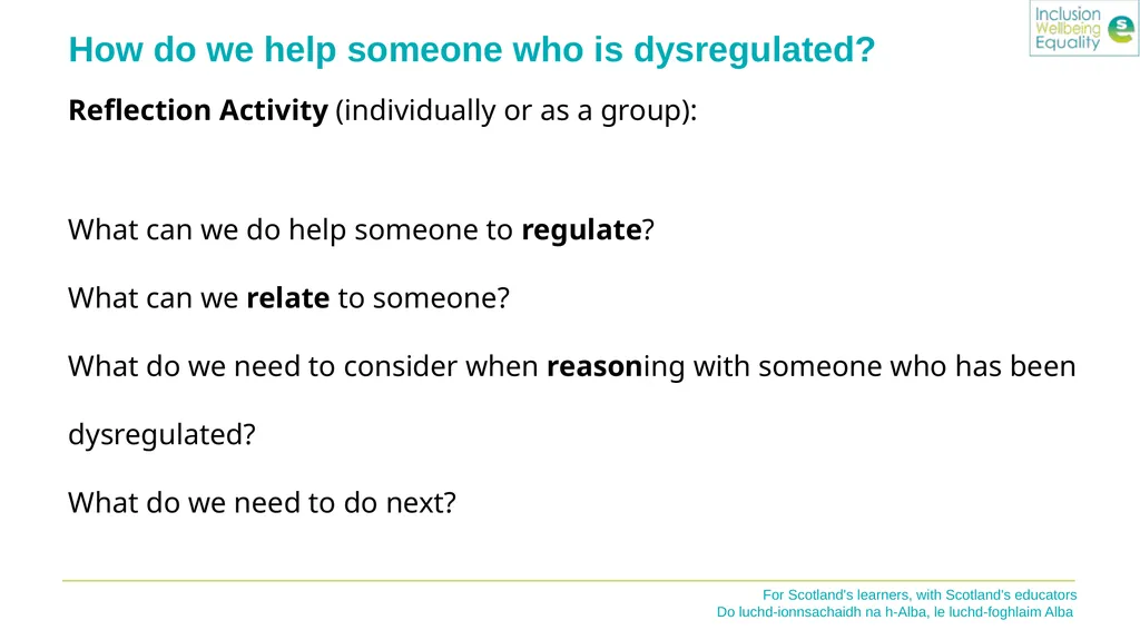 Inclusion Wellbeing & Equalities Professional - slide 12 of 16