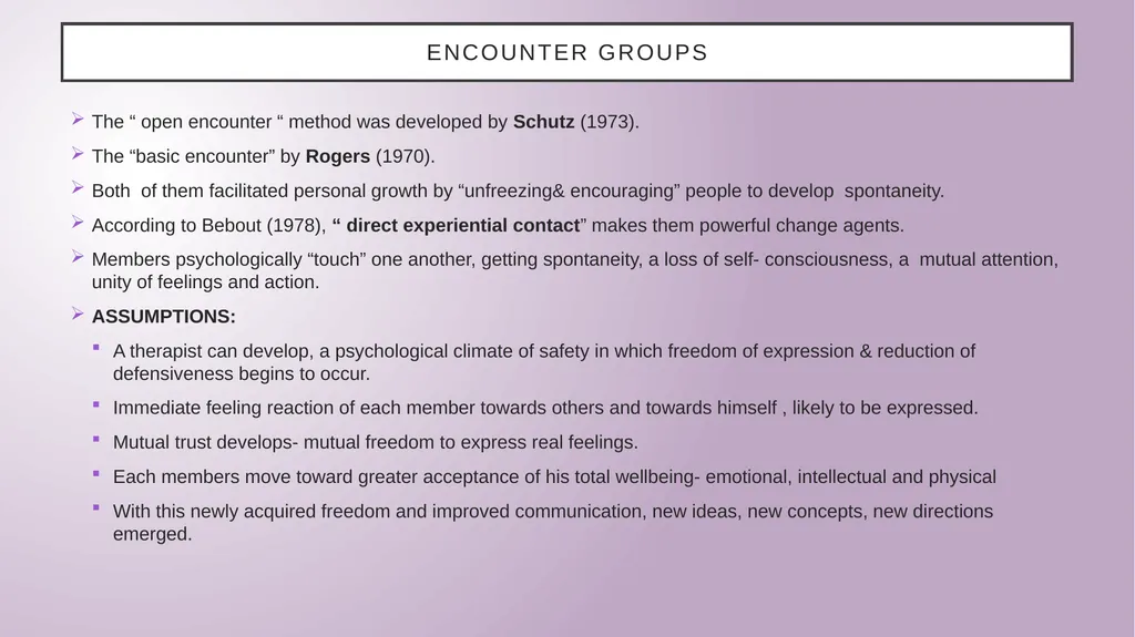 Group therapy M.A. Fourth Semester - slide 16 of 23