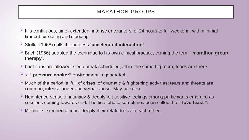Group therapy M.A. Fourth Semester - slide 17 of 23