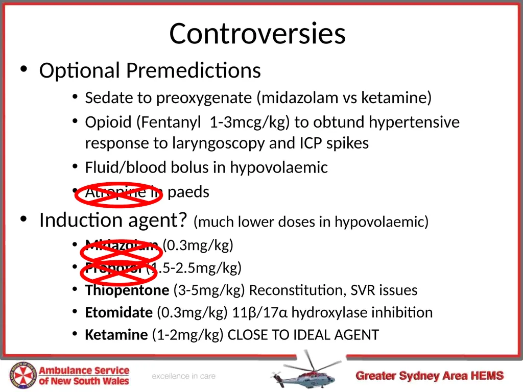 Pre-hospital Rapid Sequence Intubation Dr Peter - slide 10 of 36