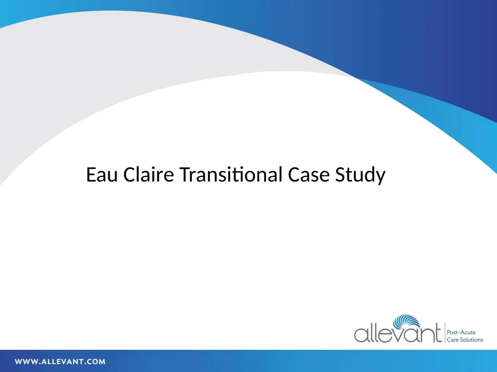 Iowa HFMA July 2022 Transitional Care The - slide 5 of 47