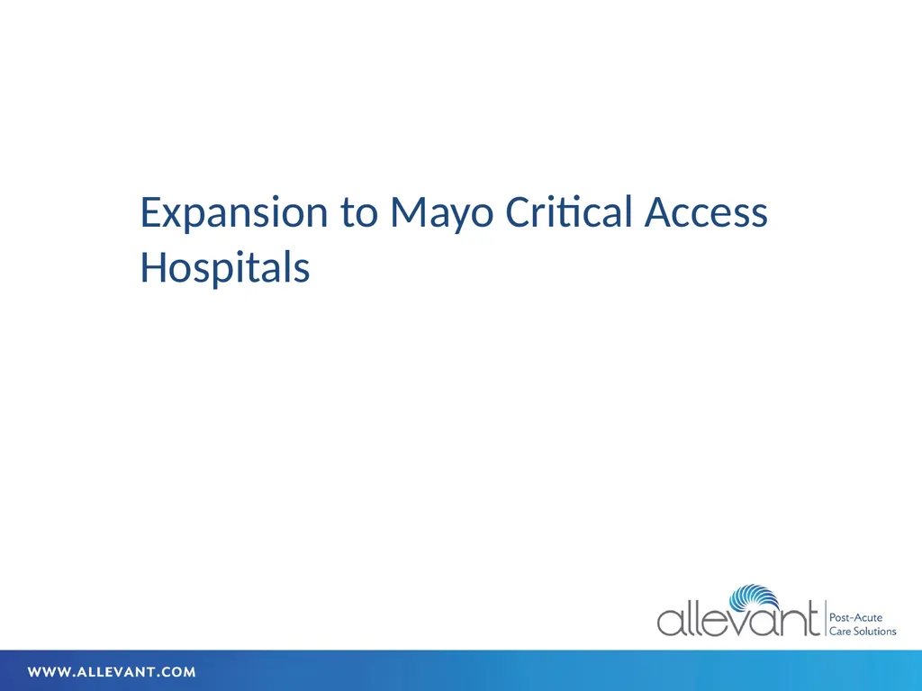 Iowa HFMA July 2022 Transitional Care The - slide 12 of 47