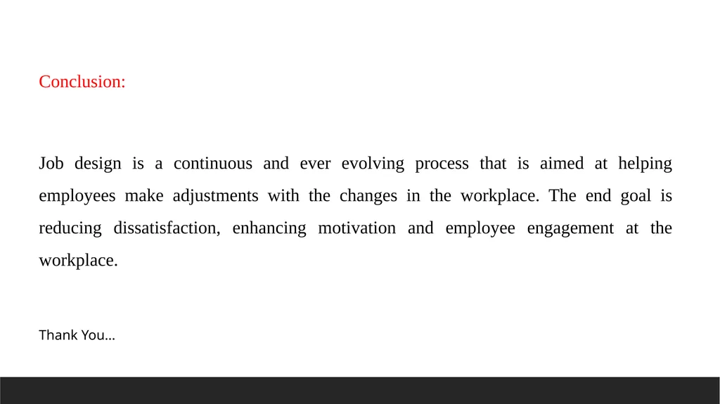 Job analysis, Job Description, Job Specification - slide 9 of 9