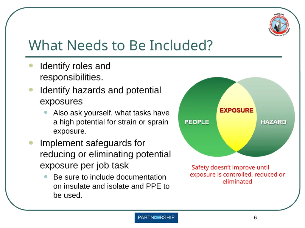 Pre-Job Briefings Continuing Education First - slide 6 of 12