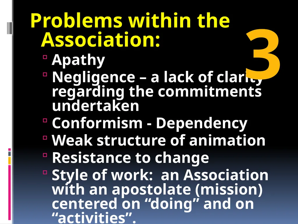 VISION OF THE SALESIAN COOPERATORS MISSION MISSION - slide 19 of 36