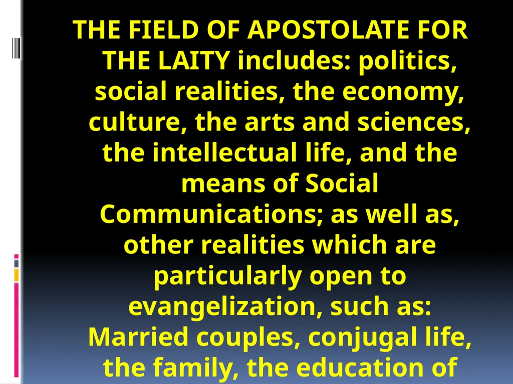 VISION OF THE SALESIAN COOPERATORS MISSION MISSION - slide 24 of 36