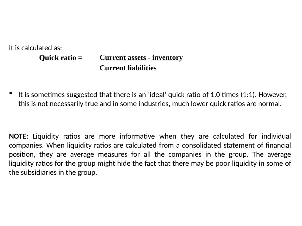Investment Ratio Farhad Al-Kake - slide 11 of 18