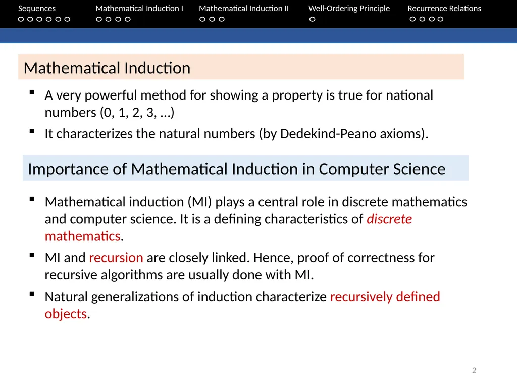 3. The Logic of Quantified Statements Sequences - slide 2 of 60