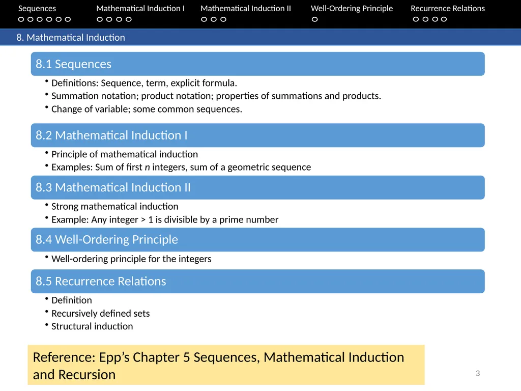 3. The Logic of Quantified Statements Sequences - slide 3 of 60
