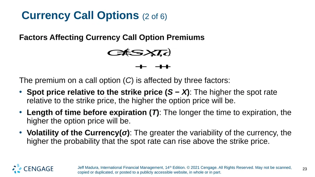 Chapter 5 Currency Derivatives Jeff Madura, - slide 23 of 42