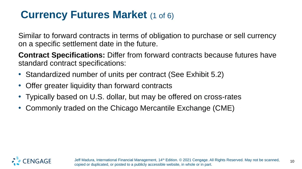 Chapter 5 Currency Derivatives Jeff Madura, - slide 10 of 42