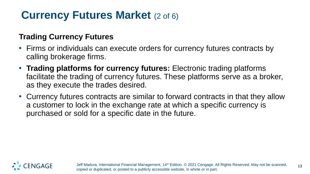 Chapter 5 Currency Derivatives Jeff Madura, - slide 13 of 42